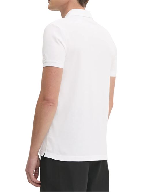 Polo bianca in cotone Calvin Klein Jeans | J30J3256640K4